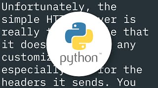 Enable access control on simple HTTP server