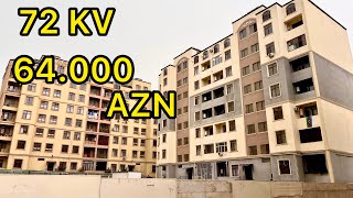 ❗️Bu Mənzili Almağa Tələsinnn.. 72 KV 64.000 AZN 0706538353