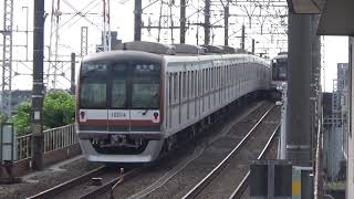 地下鉄有楽町線・副都心線/東武東上線 和光市駅を到着・発車する列車たち