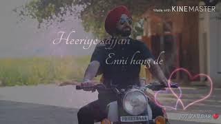 Zubaan, Gippy Grewal ♥️Lyrics ♥️WhatsApp Status♥️2019