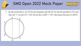 SMO Open 2022 Mock Paper Solutions (Q6-Q10)