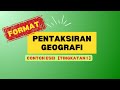 TEKNIK MENJAWAB [RINGKAS] GEOGRAFI TINGKATAN 1 (Contoh Esei Bab 13 : Sisa Domestik)