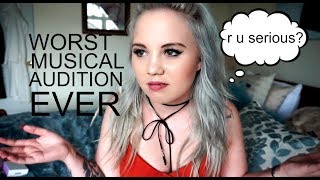 WORST MUSICAL AUDITION EVER!! *Storytime*