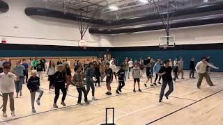 MHS SBO’s Teach MMS PE Students Dance!