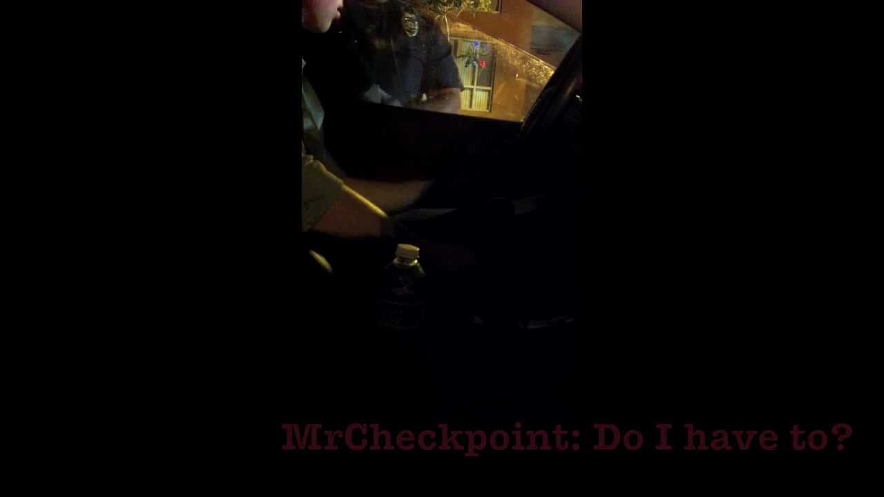 Viral DUI Checkpoint Refusal - YouTube