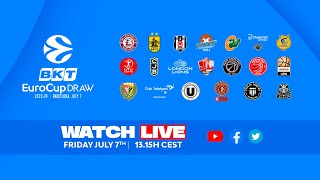 BKT EuroCup Draw 2023-24 Live Streaming