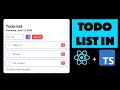 Build a Todo List with React in 10 Minutes – Beginner React.js Tutorial