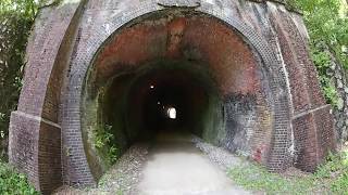 【鉄道遺産】廃線路の世界！！ ～日本一のレンガ造りのアーチ橋 ・アプトの道を往く～　Abandoned line trekking