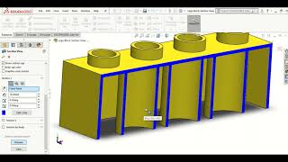 Full and Half Section Views SolidWorks