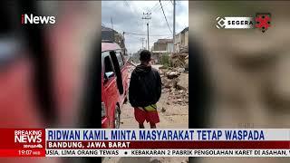 Gempa di Cianjur, Ridwan Kamil Minta Masyarakat Tetap Waspada #BreakingNews 21/11