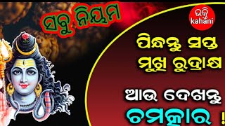 ରୁଦ୍ରାକ୍ଷ ମାଳର ମହତ୍ତ୍ଵ #ODIA BHAKTTI KAHANI ।। ଓଡିଆ ଭକ୍ତି କାହାଣୀ #ODISHA