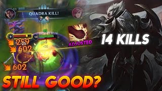 NEW ADJUSTED BRUTAL RUNE STILL IMPACT ON DARIUS??! | DARIUS VS GAREN | WILDRIFT