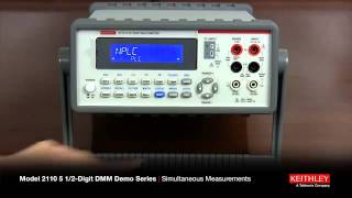 Keithley Instruments Model 2110 5-1/2 Digit DMM Demo - Series 1