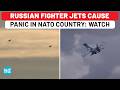 Russian Fighter Jets Cause Panic In NATO Nation Ahead Of Zelensky's USA Trip | Putin | Ukraine