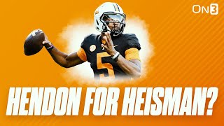 Can Hendon Hooker Win the Heisman? | Tennessee Volunteer Football, Josh Heupel, Vols, Knoxville, SEC