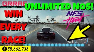 NEVER LOSE IN NEED FOR SPEED HEAT! UNLIMITED NOS NFS HEAT! Need For Speed Heat Money Glitch PATCHED