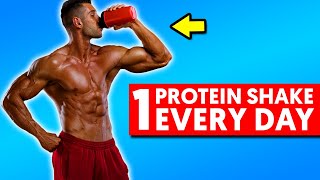 What Drinking 1 Protein Shake a Day Does For Muscle Growth