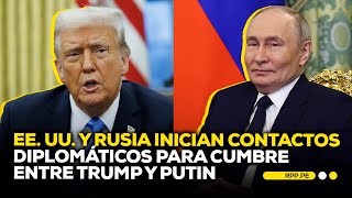 Trump y Putin tuvieron primer acercamiento sobre guerra en Ucrania #ROTATIVARPP | ENTREVISTA