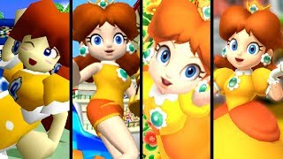 Super Mario Evolution of DAISY'S VOICE 2000-2017 (N64 to Switch)