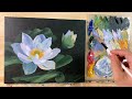 how to paint lotus flower correa art