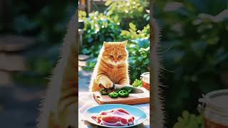 料理をする猫 #猫 #ねこ #料理動画