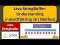Java StringBuffer: Understanding indexOf(String str) Method | Java Tutorial
