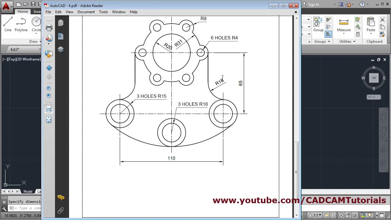 Autocad Drawing Dimension Autocad Drawing Dimension