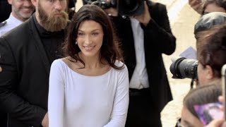 The stunning Bella Hadid gives some love to her fans in Cannes