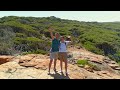 Spectacular views Western Australia models Genevieve Stevens and Paul Walenkamp