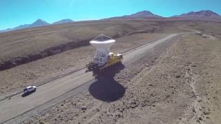 Video News Release 42: The final ALMA antenna arrives at Chajnantor