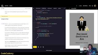 Business Bob (Part 2) & JavaScript Scope | CodeCademy | Learning to Code