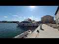 walk around porec croatia. 4k