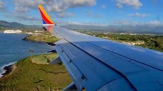 [4K] – Incredible Lihue Landing – Southwest – Boeing 737-8 Max – HNL – N8746Q – SCS Ep. 1027