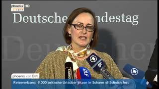 Bundestag: Statements des NSA-Untersuchungsausschusses am 05.11.2015