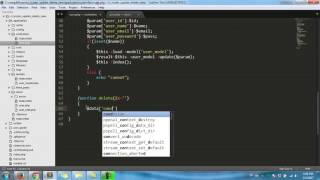 CodeIgniter | Insert Update Delete View in Codeigniter [Delete data] Part4 HD