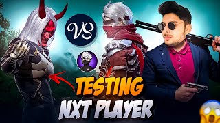 Testing New NXT Player 🔥 Against @ZeroxFF💯😱 On Nonstop Gaming Live - Free Fire