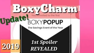 BoxyCharm July 2019 Boxypopup Update!