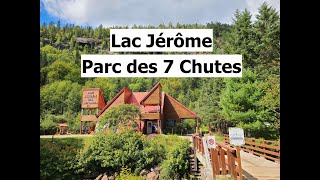 Québec Rando:  Sentier du Lac Jérôme, Parc régional des 7 chutes, à St-Zénon, en Matawinie (2020)