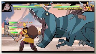 Spear x Fang vs Egyptian Warriors with Healthbars