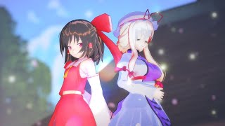 【東方MMD紙芝居】賢者の愛する楽園の巫女