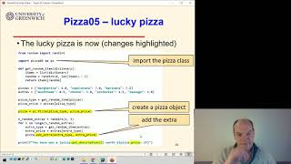 OO Python 03-5: Classes - Lucky pizza