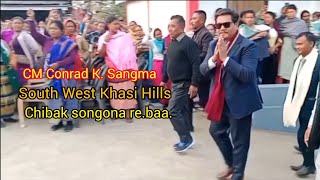 Meghalaya CM Conrad K Sangma ni agangipa // South West Khasi Hills biapde Chibak.