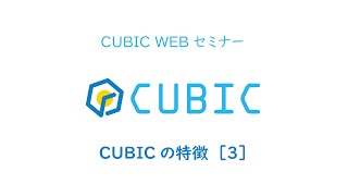 適性検査 CUBIC WEBセミナー【3.CUBICの特徴 [3]】