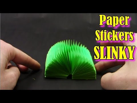 Cool action Origami Stickers SLINKY ✦ IN ENGLISH✦ - Yakomoga Easy Origami tutorial Cool action Origami Stickers SLINKY ✦ IN ENGLISH✦ - Yakomoga Easy Origami tutorial