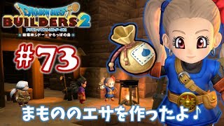 #73【ドラゴンクエストビルダーズ2】ブロックつみつみ まったり頑張ります♪【DQB2 初見実況】