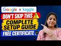 Complete Setup for Google x Kaggle 5-Day AI Agents Course 2026(Free Certificate!)