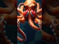 Did you know that an octopus has three hearts? #strange but true #amazingfacts #kids #shorts #funny