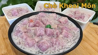 NẤU SAO KHOAI MỚI MỀM DẺO | KHÔNG BỊ NÁT | CHÈ KHOAI MÔN BỘT BÁNG NƯỚC DỪA | MÓN CHÈ MIÊN TÂY