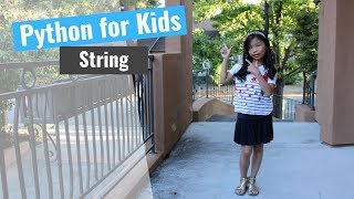 Python for Kids - String