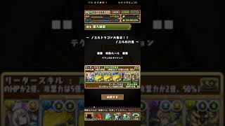 ノエルドラゴン大集合高速周回40秒(ソロ) #パズドラ